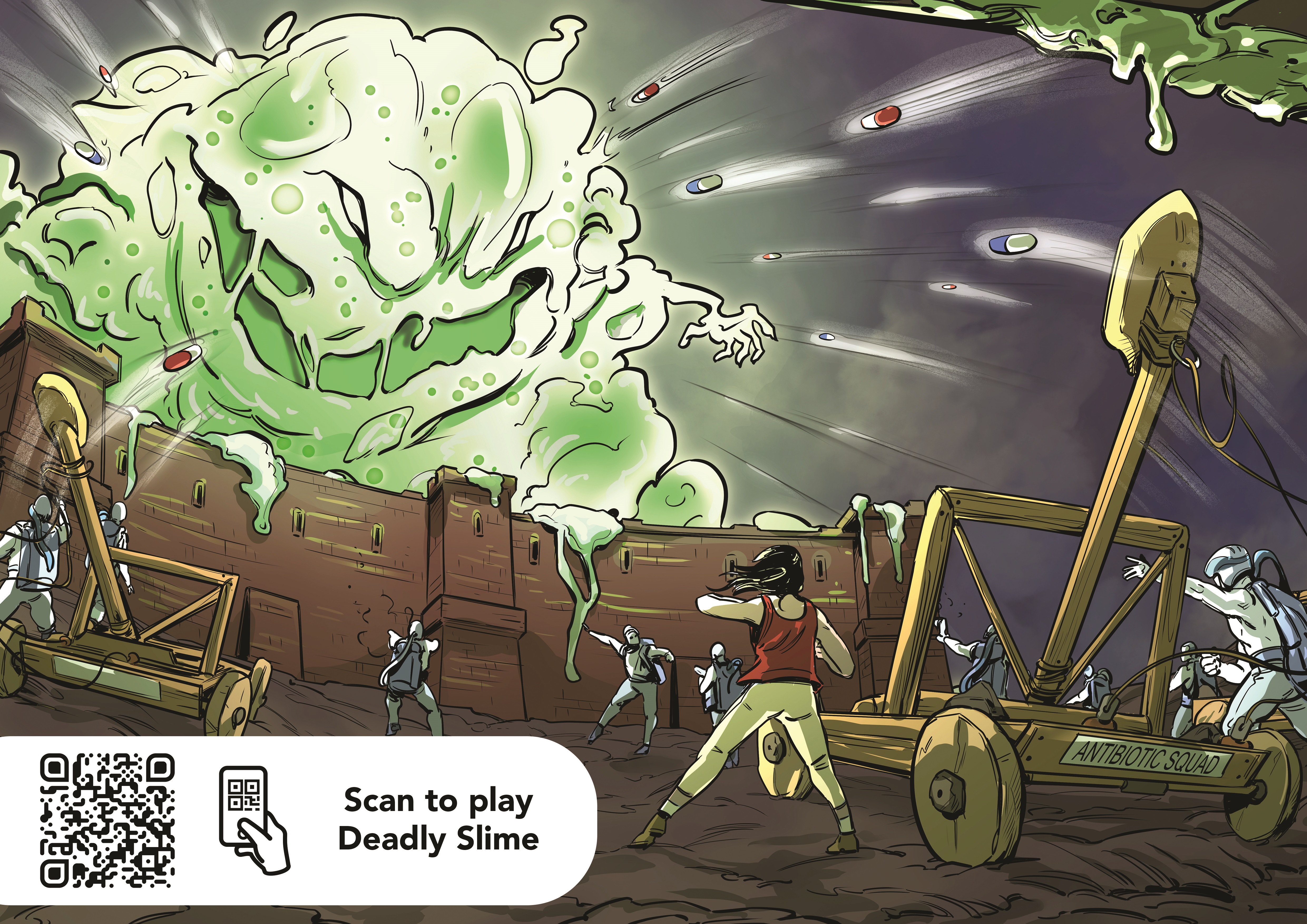 Deadly Slime- A choose-your-own-adventure animated experience