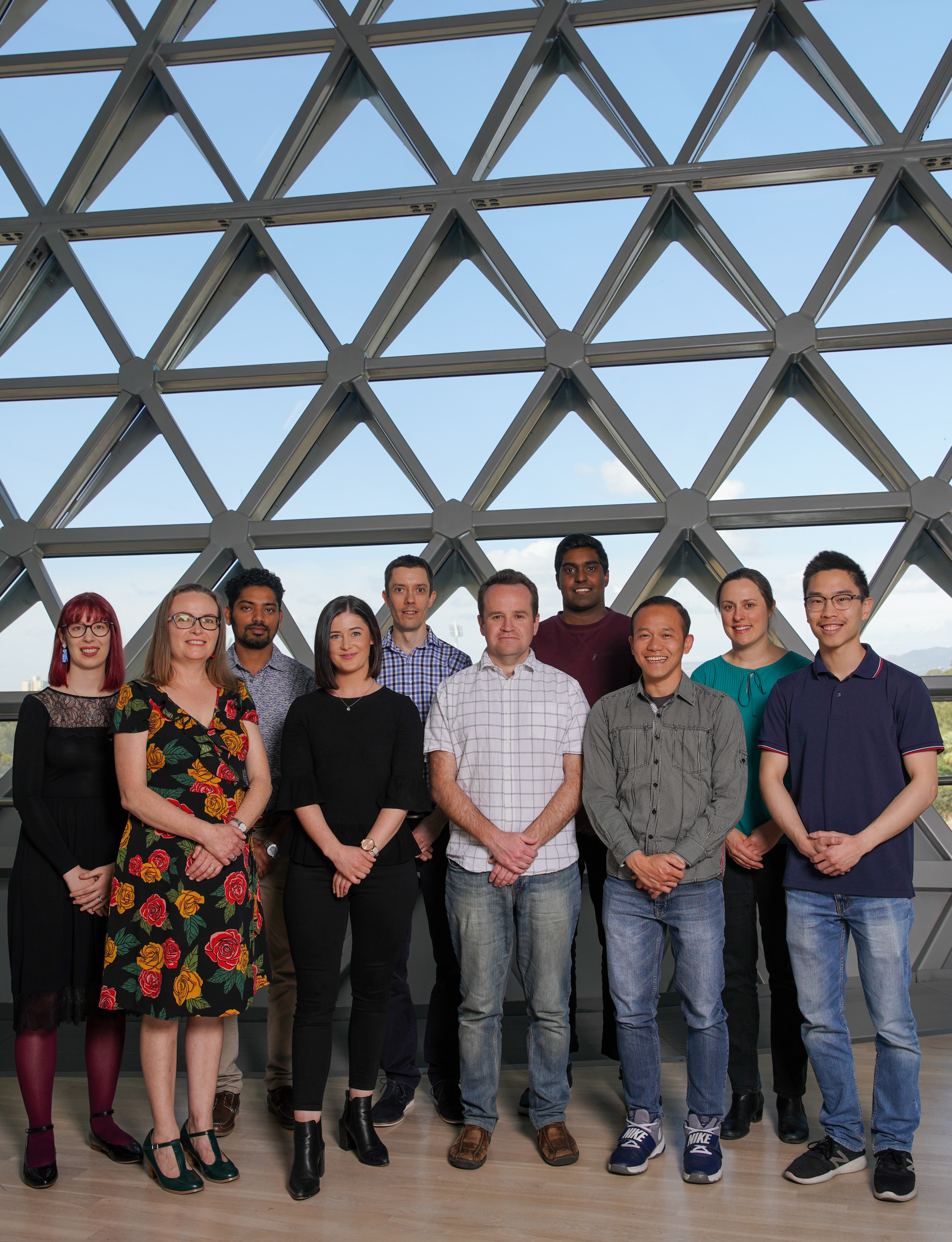 Picture of the members of the Genome Editing Laboratory