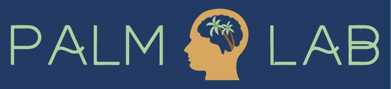 A banner for the Perception, Attention, Learning, and Memory (PALM) Lab